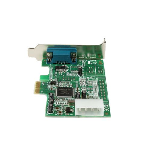 StarTech.com 1-port PCI Express RS232 Serial Adapter Card - PCIe RS232 Serial Host Controller Card - PCIe to Serial DB9 - 16550 UART - Low Profile Expansion Card - Windows & Linux StarTech.com 1-port PCI Express RS232 Serial Adapter Card - PCIe RS232 Serial Host Controller Card - PCIe to Serial DB9 - 16550 UART - Low Profile Expansion Card - Windows & Linux